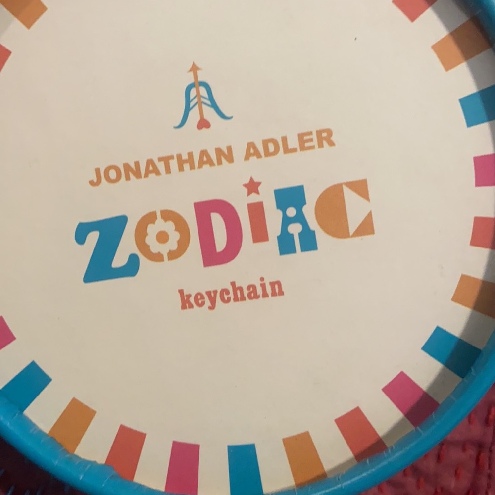 NIB LEO Jonathan Adler keychain - Picture 2 of 5
